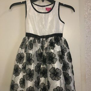 Pinky Black & White Dress